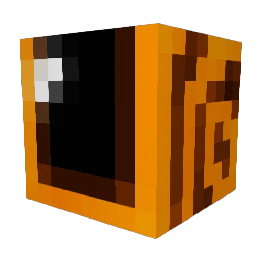 koly120391 Minecraft avatar head, 3D render