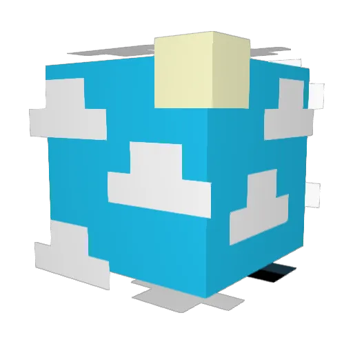 komodobacob Minecraft avatar head, 3D render