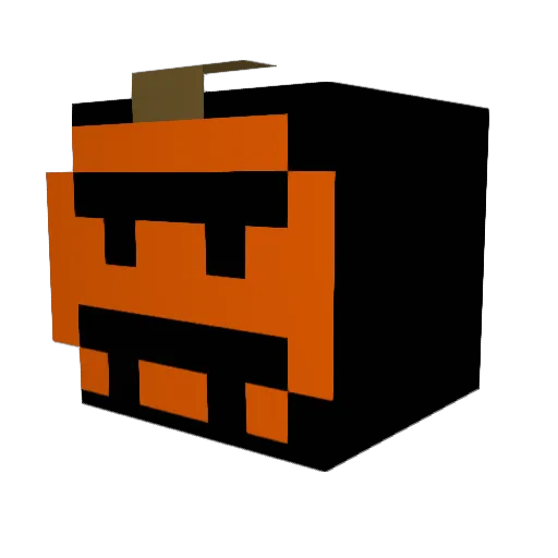 komunism Minecraft avatar head, 3D render