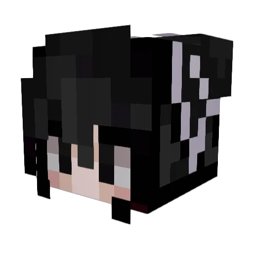 konanexe Minecraft avatar head, 3D render