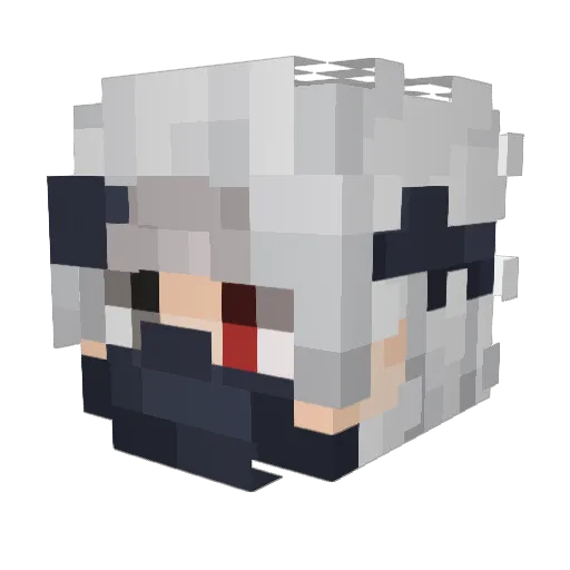 kondzio174 Minecraft avatar head, 3D render