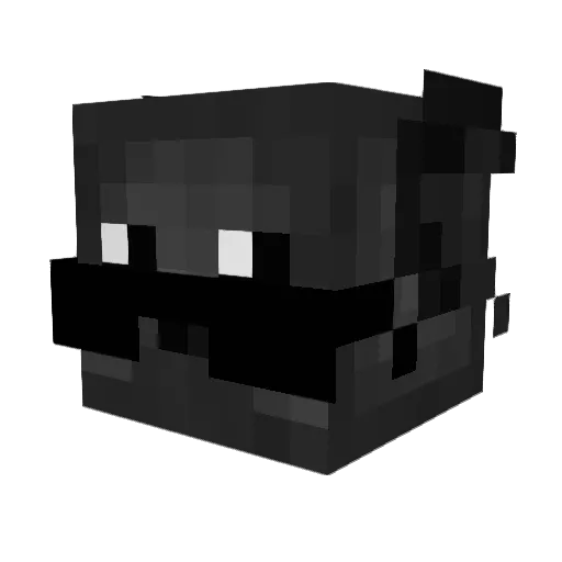 kong_dongwan1 Minecraft avatar head, 3D render