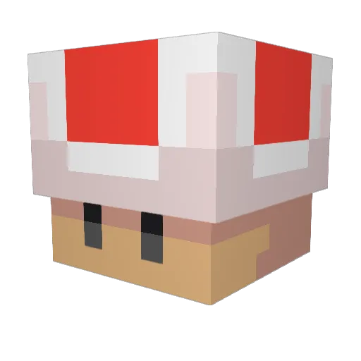 kongu2525 Minecraft avatar head, 3D render