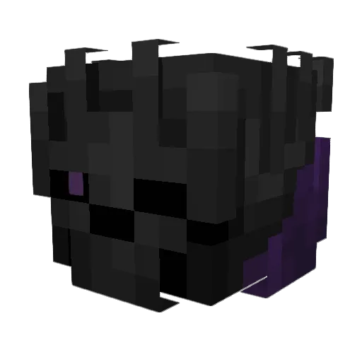 kono15 Minecraft avatar head, 3D render