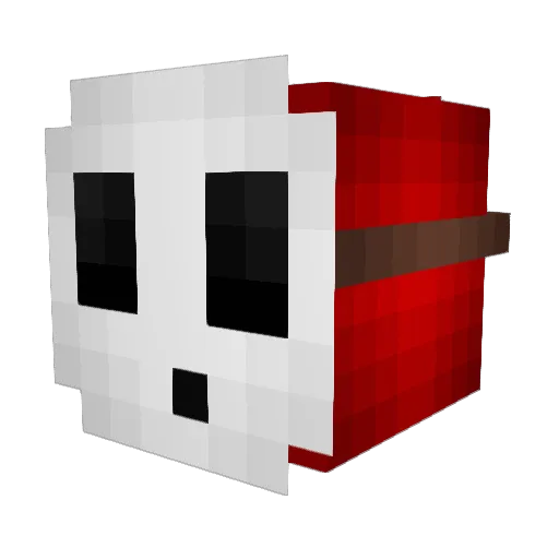 konoha625 Minecraft avatar head, 3D render