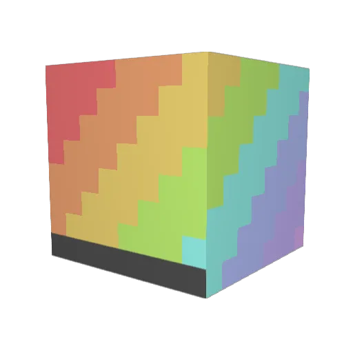 konoki13 Minecraft avatar head, 3D render