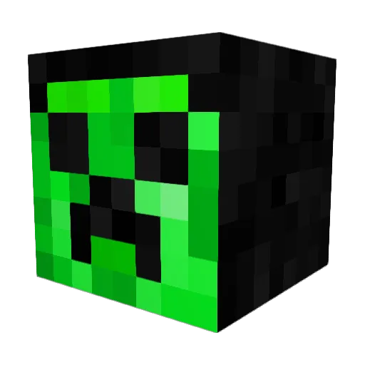 konoladr Minecraft avatar head, 3D render
