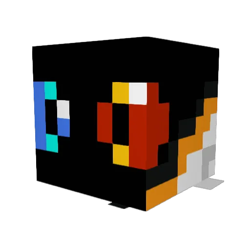konrad192005 Minecraft avatar head, 3D render