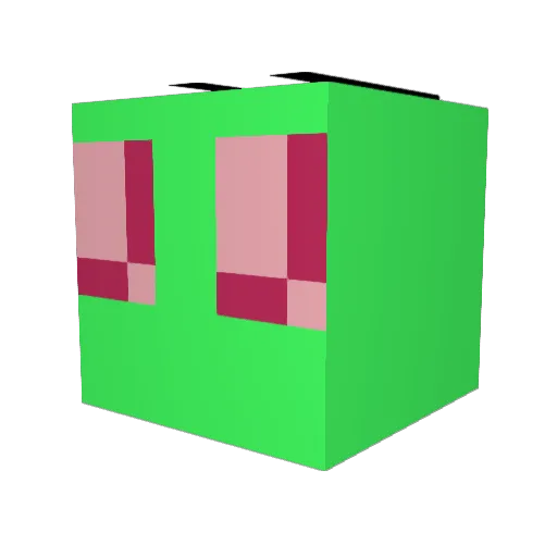 konradr94 Minecraft avatar head, 3D render