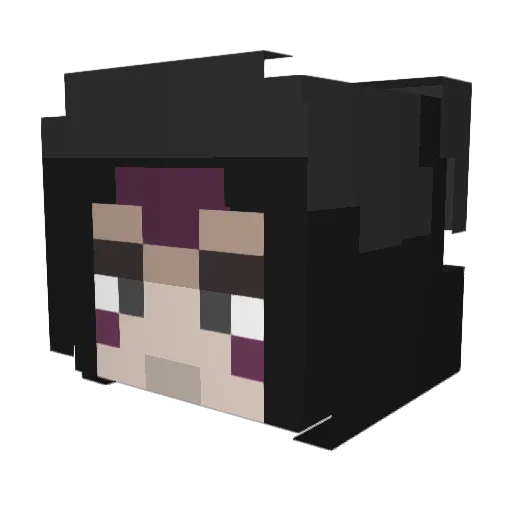 koo_koo_kachoo Minecraft avatar head, 3D render