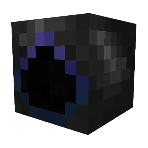 koodough Minecraft avatar head, 3D render
