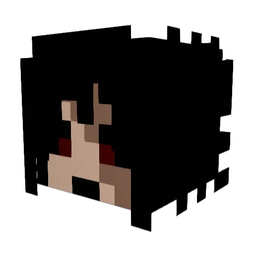 koogan Minecraft avatar head, 3D render