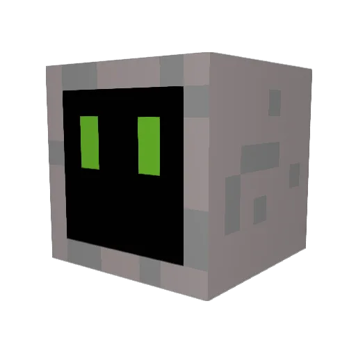 kookiesnow Minecraft avatar head, 3D render