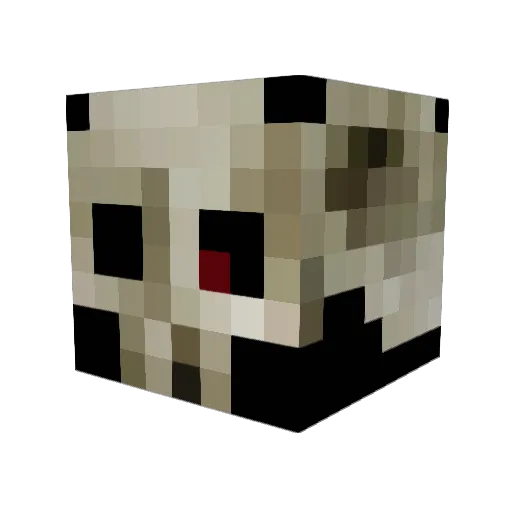 kool42 Minecraft avatar head, 3D render