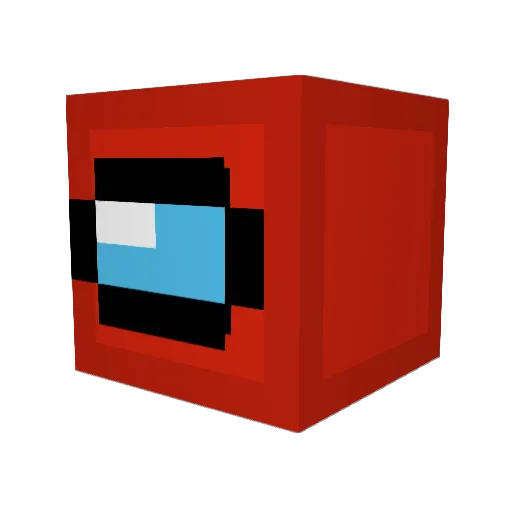 koolaidjammers Minecraft avatar head, 3D render