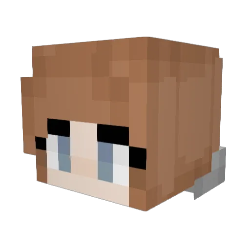 koolgril420 Minecraft avatar head, 3D render