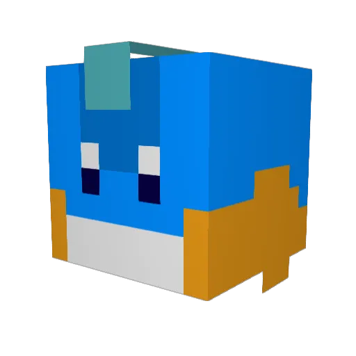 koolkid616 Minecraft avatar head, 3D render