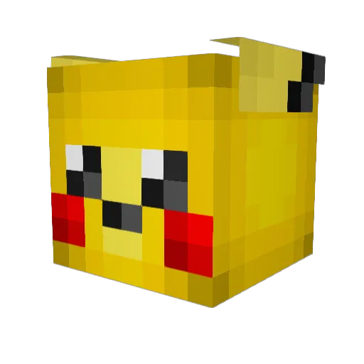 koolkidklan Minecraft avatar head, 3D render