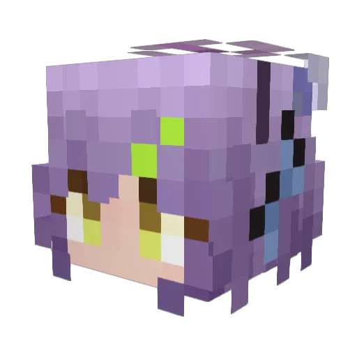 kooo99 Minecraft avatar head, 3D render