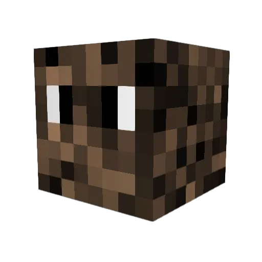 koop_ Minecraft avatar head, 3D render