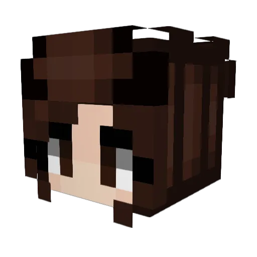 kophiee2 Minecraft avatar head, 3D render