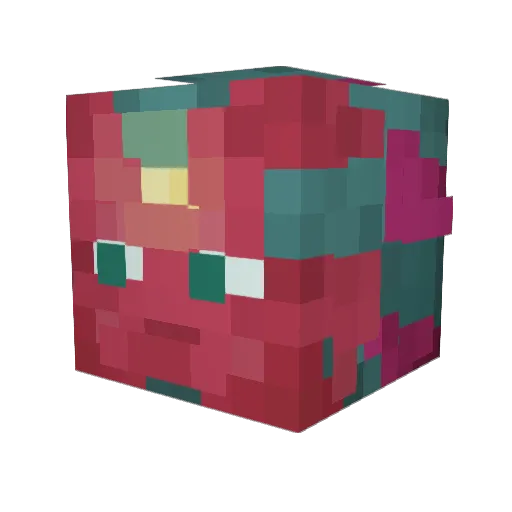 kopi_koffi Minecraft avatar head, 3D render