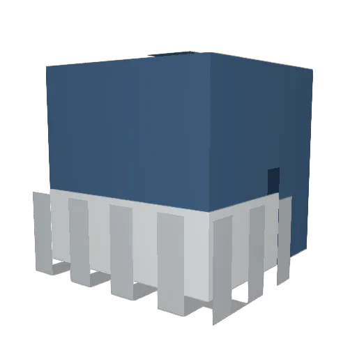 kopnopjee Minecraft avatar head, 3D render