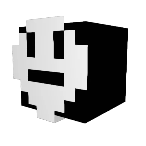 koppanyb Minecraft avatar head, 3D render