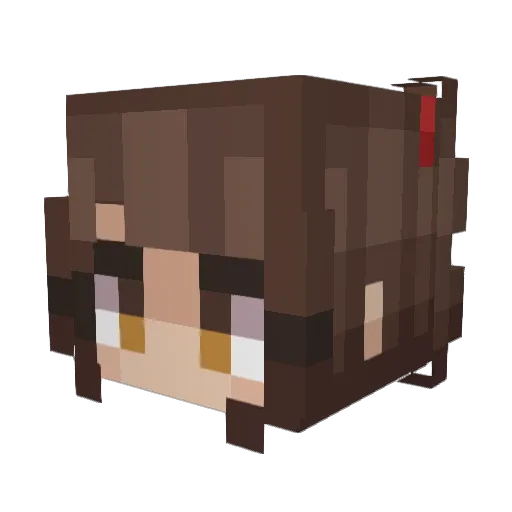 kopreus Minecraft avatar head, 3D render