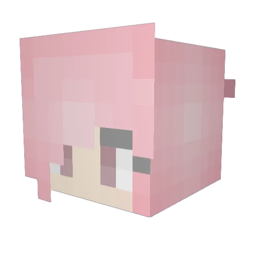 korath1 Minecraft avatar head, 3D render