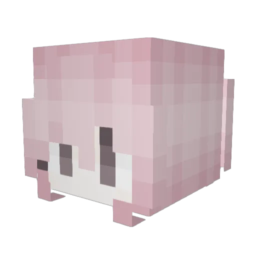 korbefrero Minecraft avatar head, 3D render