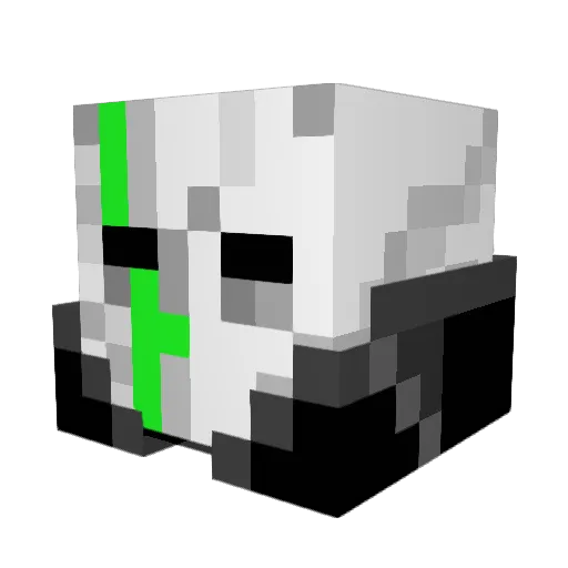 korbones2424 Minecraft avatar head, 3D render
