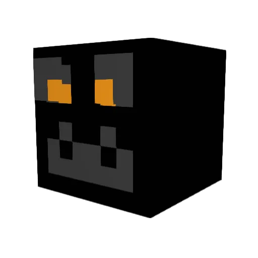 korea_gorilla Minecraft avatar head, 3D render