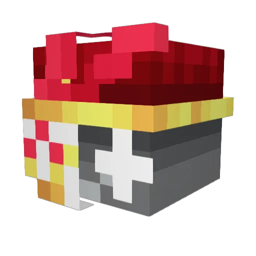 koreacitizen Minecraft avatar head, 3D render