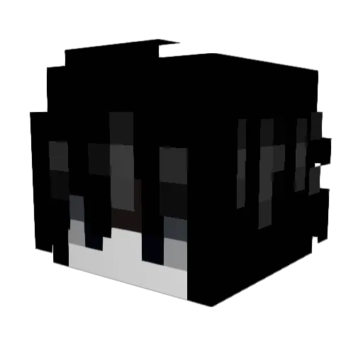 koreyamc Minecraft avatar head, 3D render