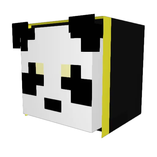 korinjek Minecraft avatar head, 3D render