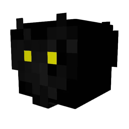 korrelaatio Minecraft avatar head, 3D render
