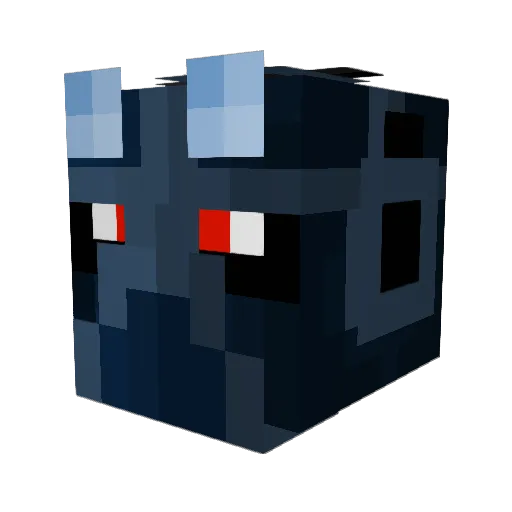 korreltje Minecraft avatar head, 3D render
