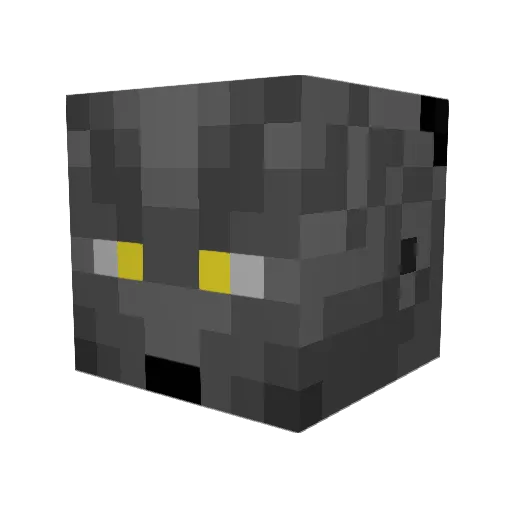 korrs Minecraft avatar head, 3D render
