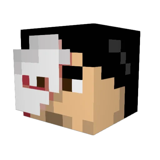 korsow61 Minecraft avatar head, 3D render