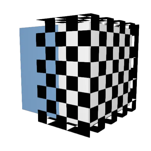 kortrum Minecraft avatar head, 3D render