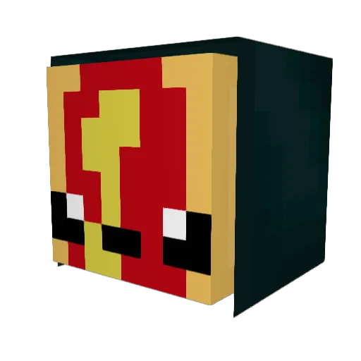 korven193 Minecraft avatar head, 3D render