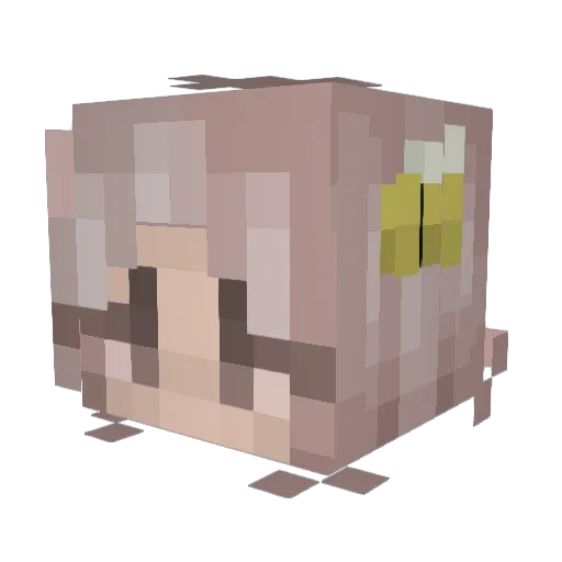 kosher6534 Minecraft avatar head, 3D render