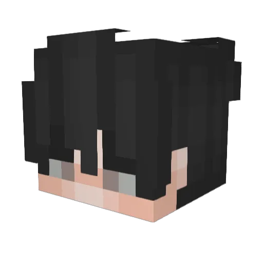 koshhg Minecraft avatar head, 3D render