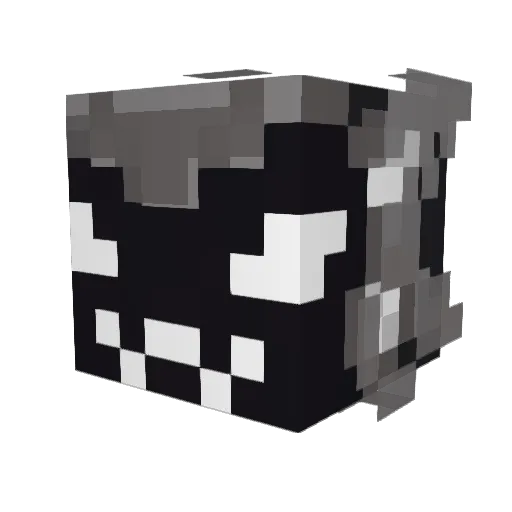kosoor Minecraft avatar head, 3D render