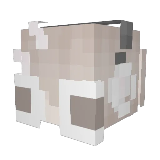 kostica012 Minecraft avatar head, 3D render
