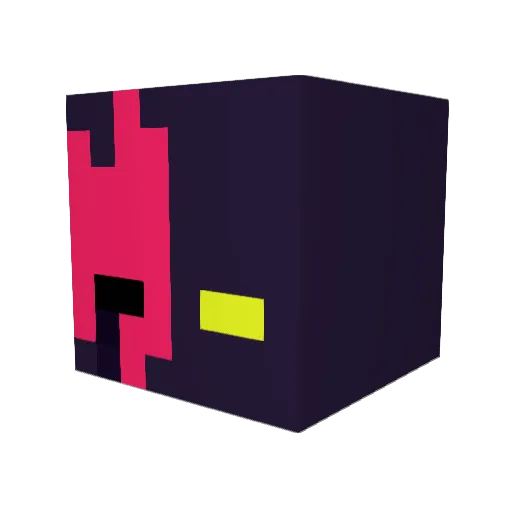 kostiss123 Minecraft avatar head, 3D render