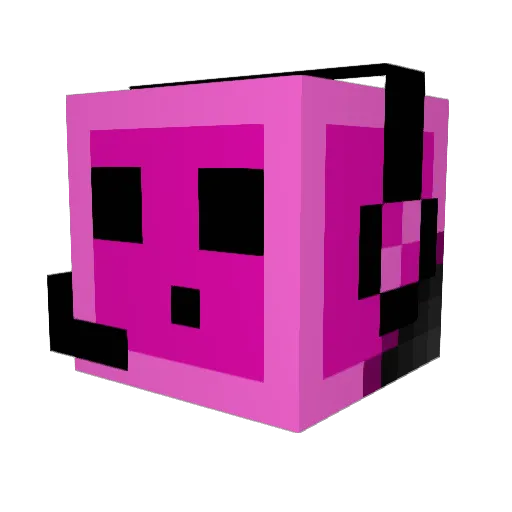 kostkacek Minecraft avatar head, 3D render