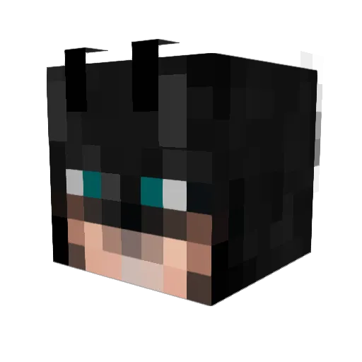 kosukemiyata Minecraft avatar head, 3D render