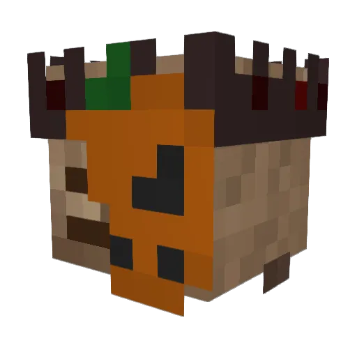 kosyd Minecraft avatar head, 3D render